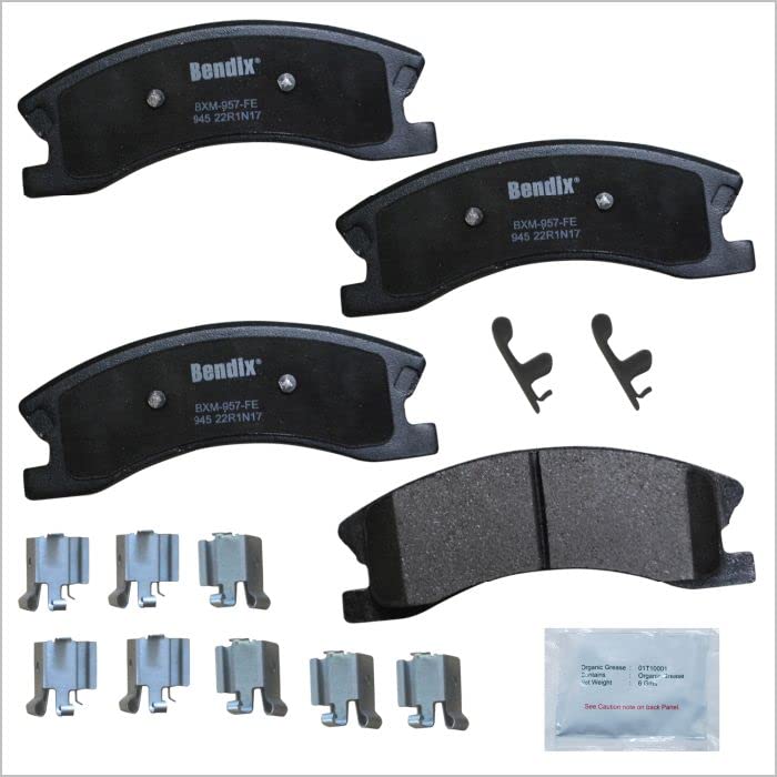 Bendix Priority1 Cfm945 Semi-Metallic Front Brake Pads For Jeep Grand Cherokee 2004-1999