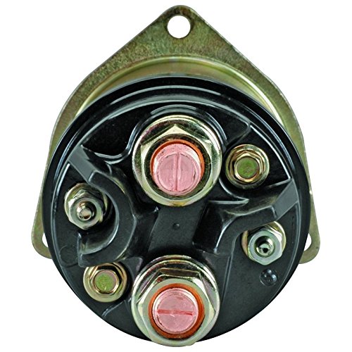 Oeg Parts New 12V Premium Quality Starter Solenoid Compatible With Cummins Delco Replacement Compatible With Ford White 4-Terminal Insulated Base 3604649Rx 10456393 1115593 1115645 E6Hz-11390-C Sw2195