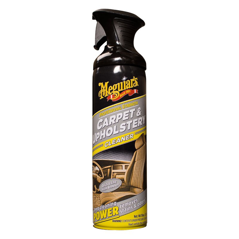 Meguiar'S Carpet & Upholstery Cleaner - Deep Cleaning Power Removes Stains And Odors - G9719, 19 Oz