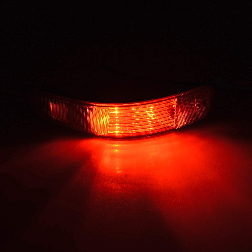 Astra Depot Left Right Rear Bumper Tail Fog Light Reflector Compatible With Mitsubishi Outlander 2007-2012