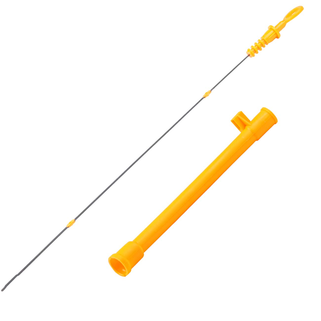 Bapmic 06A103663C Oil Dipstick And Funnel Tube Set For Vw Volkswagen Golf Jetta Beetle 1999-2006 2.0L