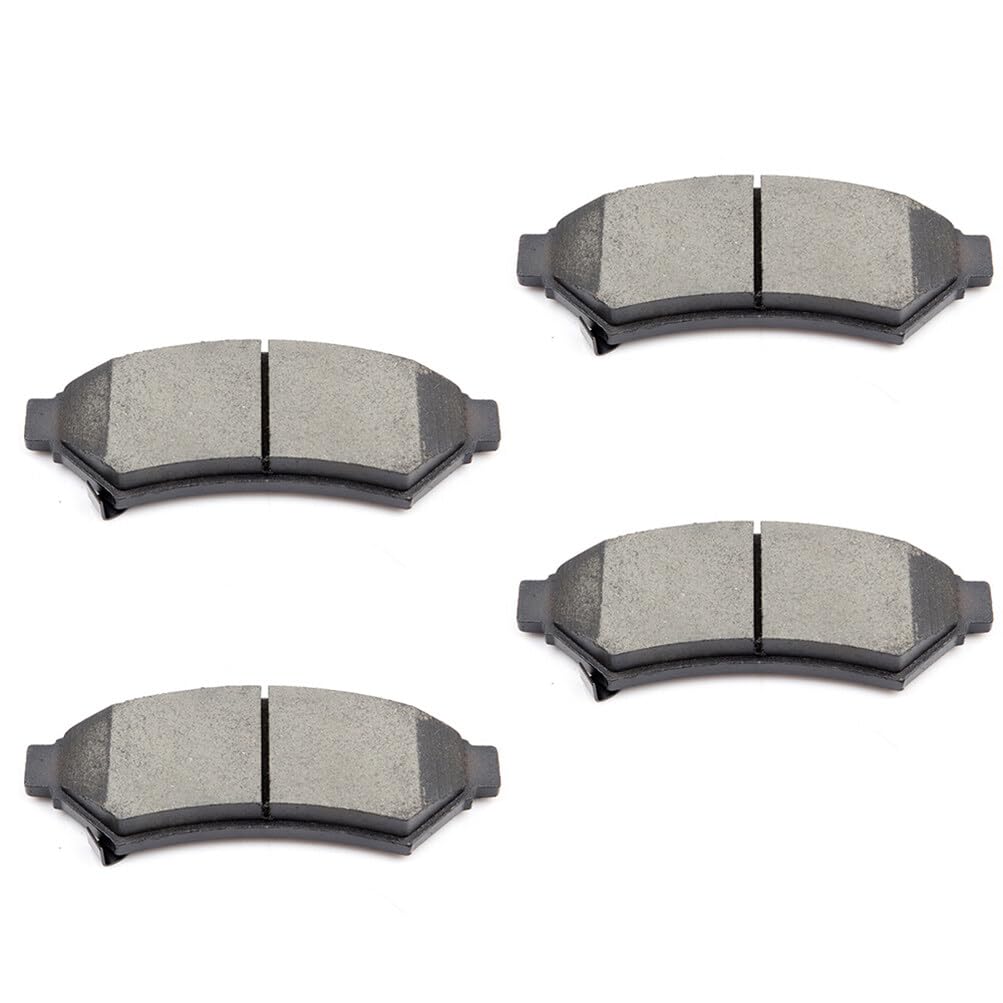 Cciyu D1075 Front Ceramic Disc Brake Pads Kit For Buick Allure Lacrosse Terraza For Chevrolet Uplander For Mobility Ventures Mv-