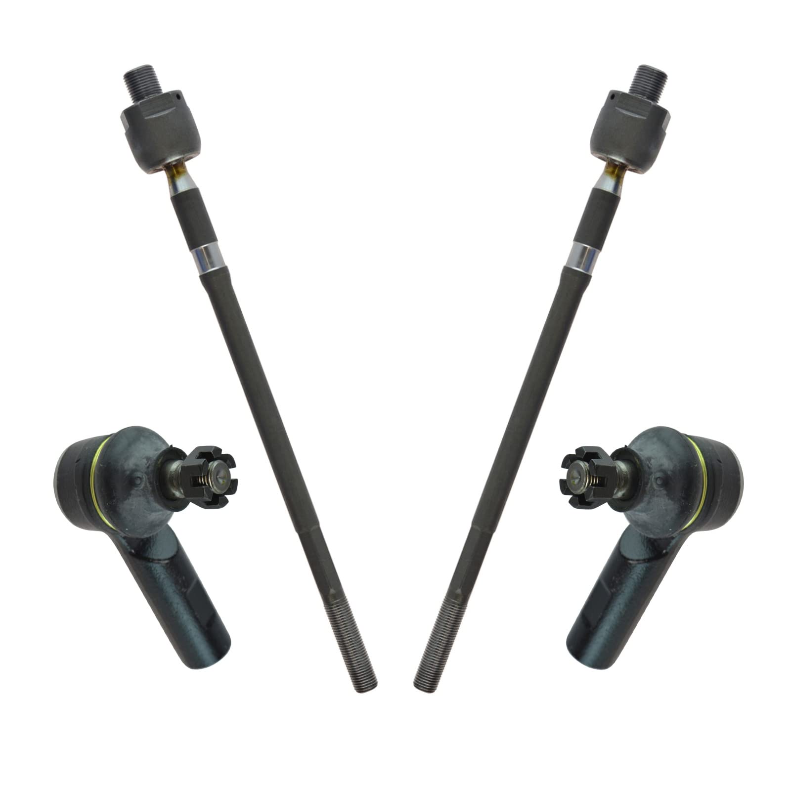Trq Front Tie Rod Set Compatible With 2006-2013 Suzuki Grand Vitara