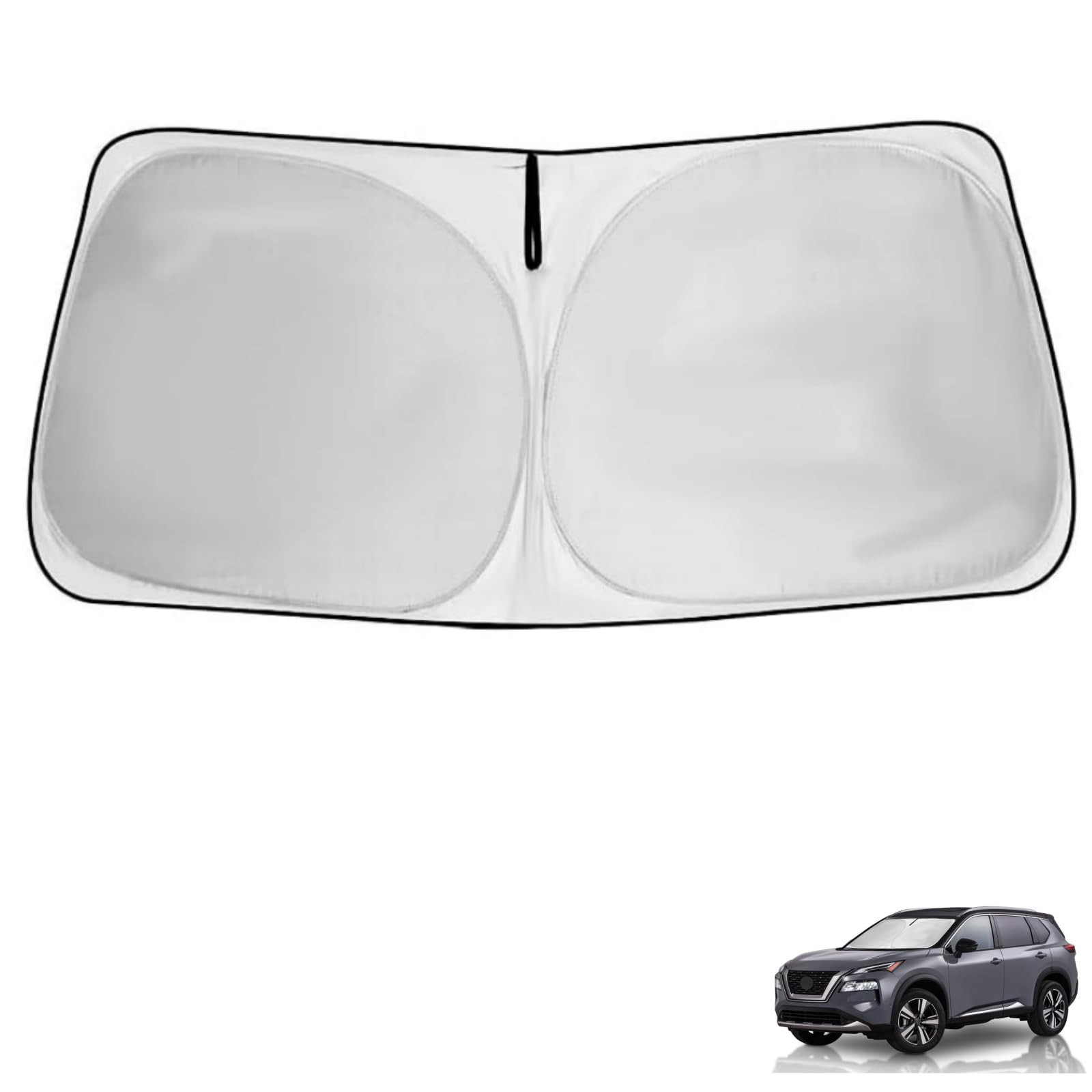 Windshield Sun Shade For Nissan Rogue 3Rd Gen Accessories Window Sunshade Fit 2025 2024 2023 2022 2021 Nissan Rogue(Not For Rogu