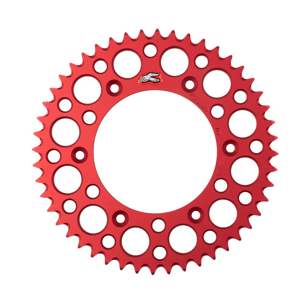 Renthal Rear Sprocket 48 Tooth Red For Honda Xr650R 2000-2007