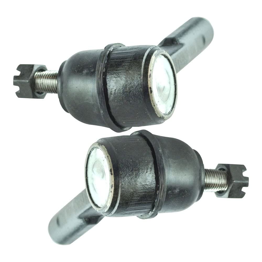 TRQ Front Outer Tie Rod Set Compatible with 2006-2012 Chevrolet Colorado GMC Canyon 2007-2008 Isuzu i-290 i-370