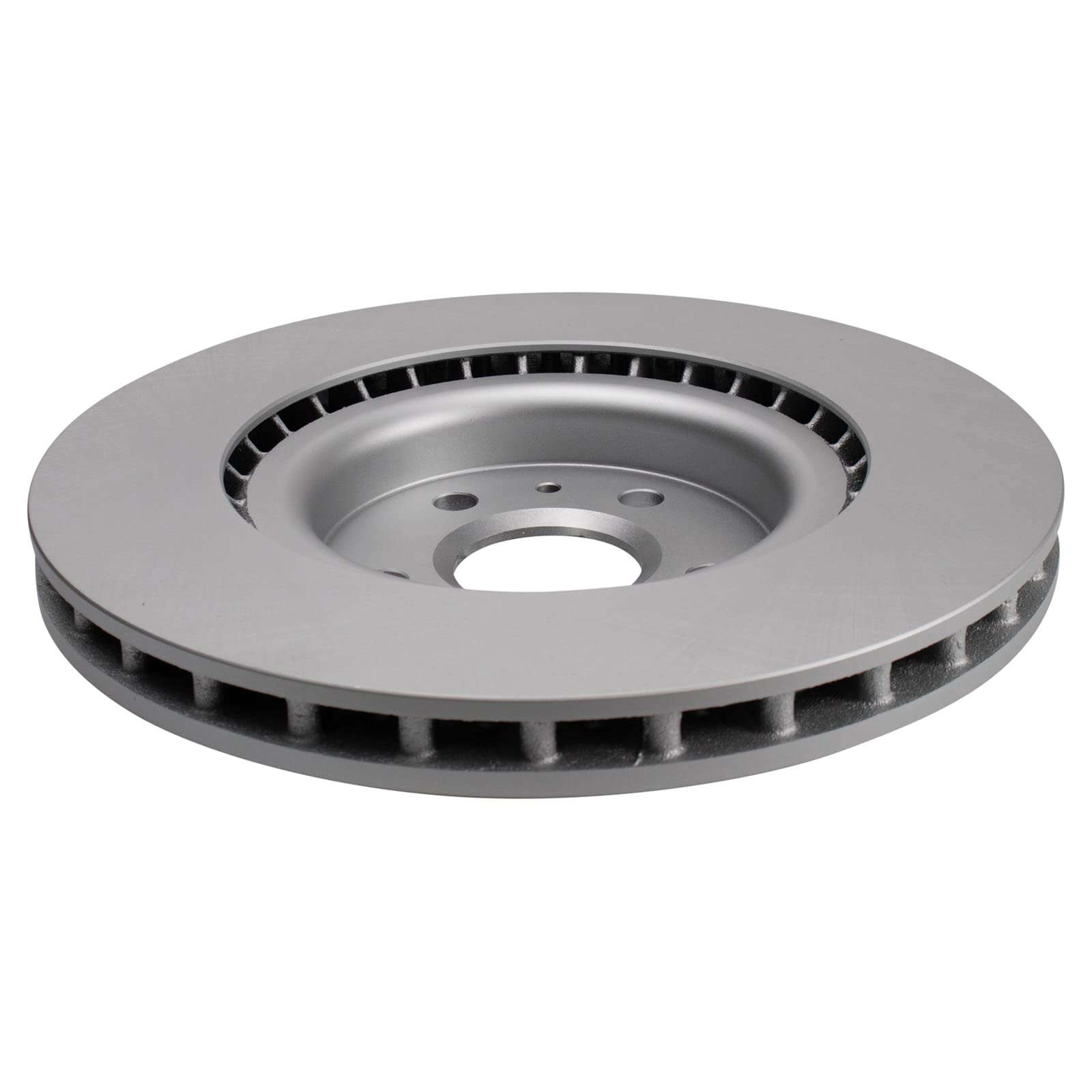 Trq Front Brake Pad & Rotor Kit Brake Pads Brake Rotor Semi-Metallic Premium G-Coated Compatible With 2012-2013 Buick Regal 2009