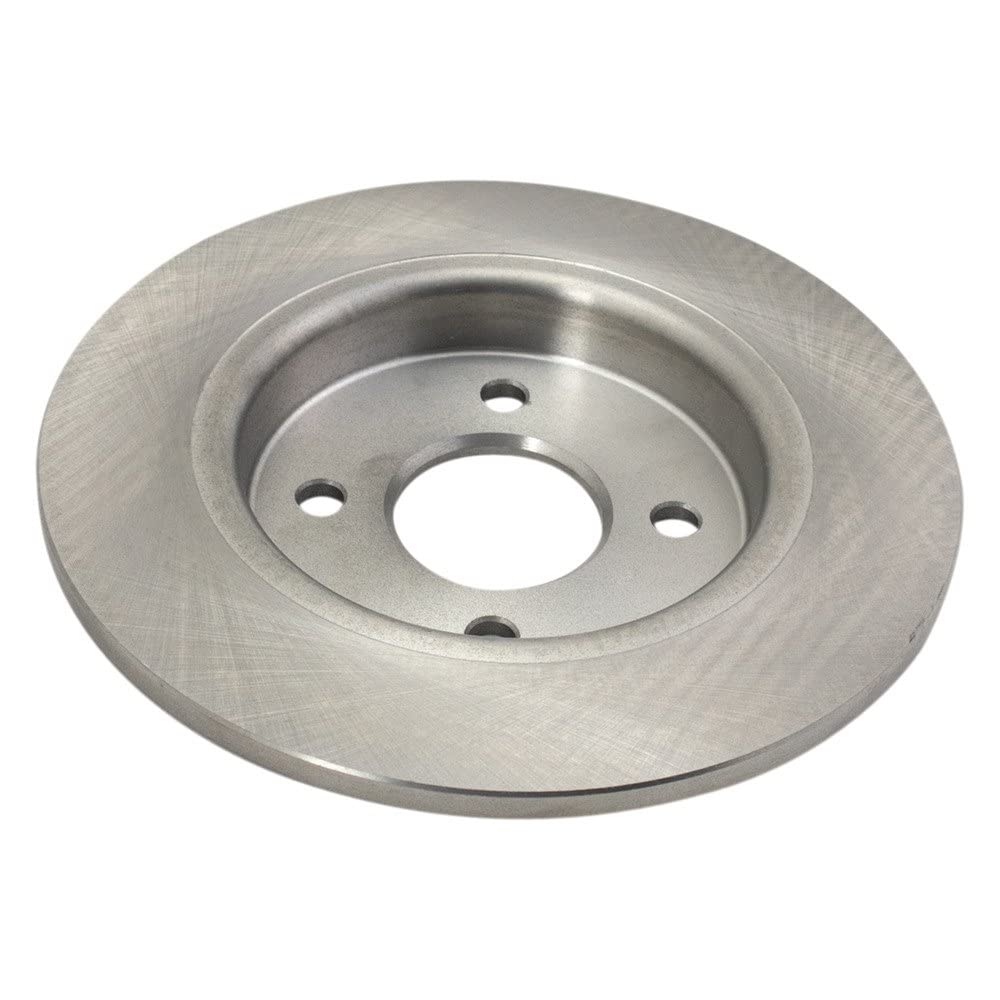 Trq Rear Brake Rotors Set Solid Compatible With 2018-2022 Ford Ecosport