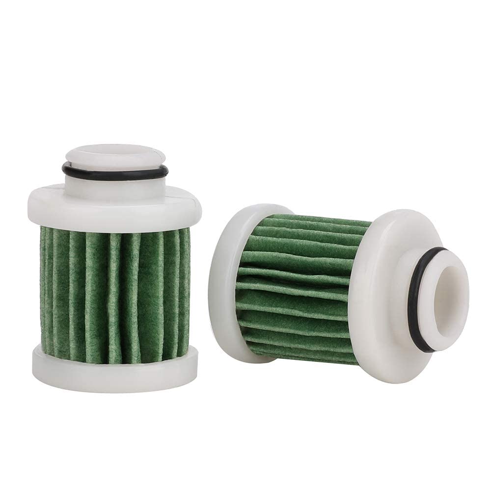 Xislet 2PCS Primary Fuel Filter Element Compatible with Yamaha F40A F50/T50 F60/T60 F70 F90 F115 Outboard # 6D8-WS24A-00-00 (200