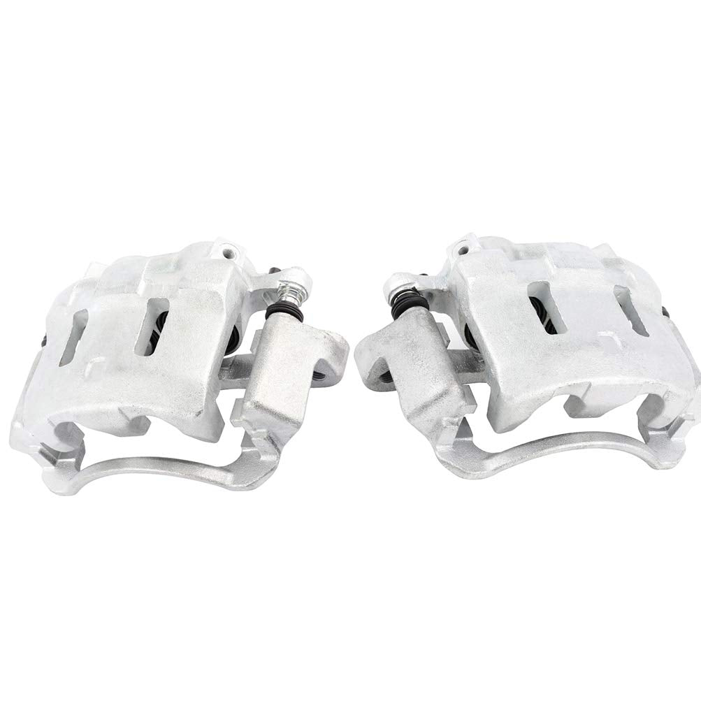 Scitoo Front Brake Calipers With Bracket 18-B4790 18-B4791 Compatible For Ford For Excursion, For F-250, For F-250 Super Duty, F