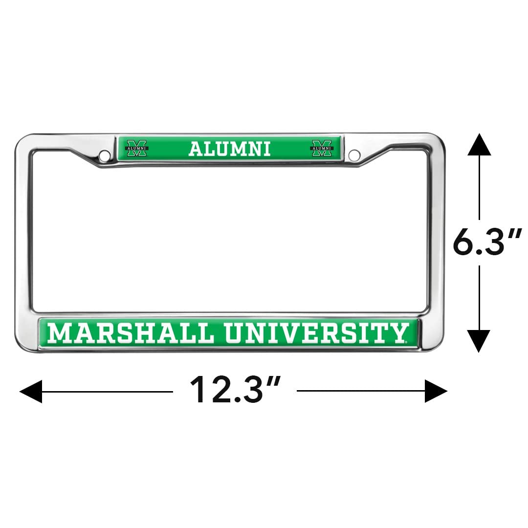 Marshall University Alumni Full Size Standard License Plate Metal Frame