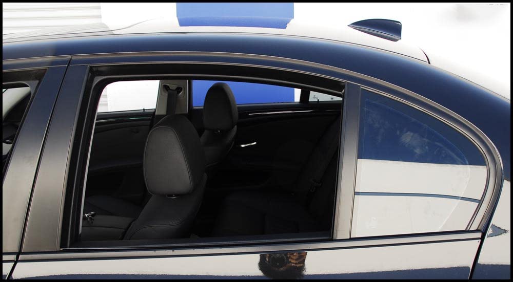 Lzlrun Free Tool Kit Matte Vinyl Tape For Black Out Chrome Delete Window Trim Door Trim (4Inches X 30Feet)