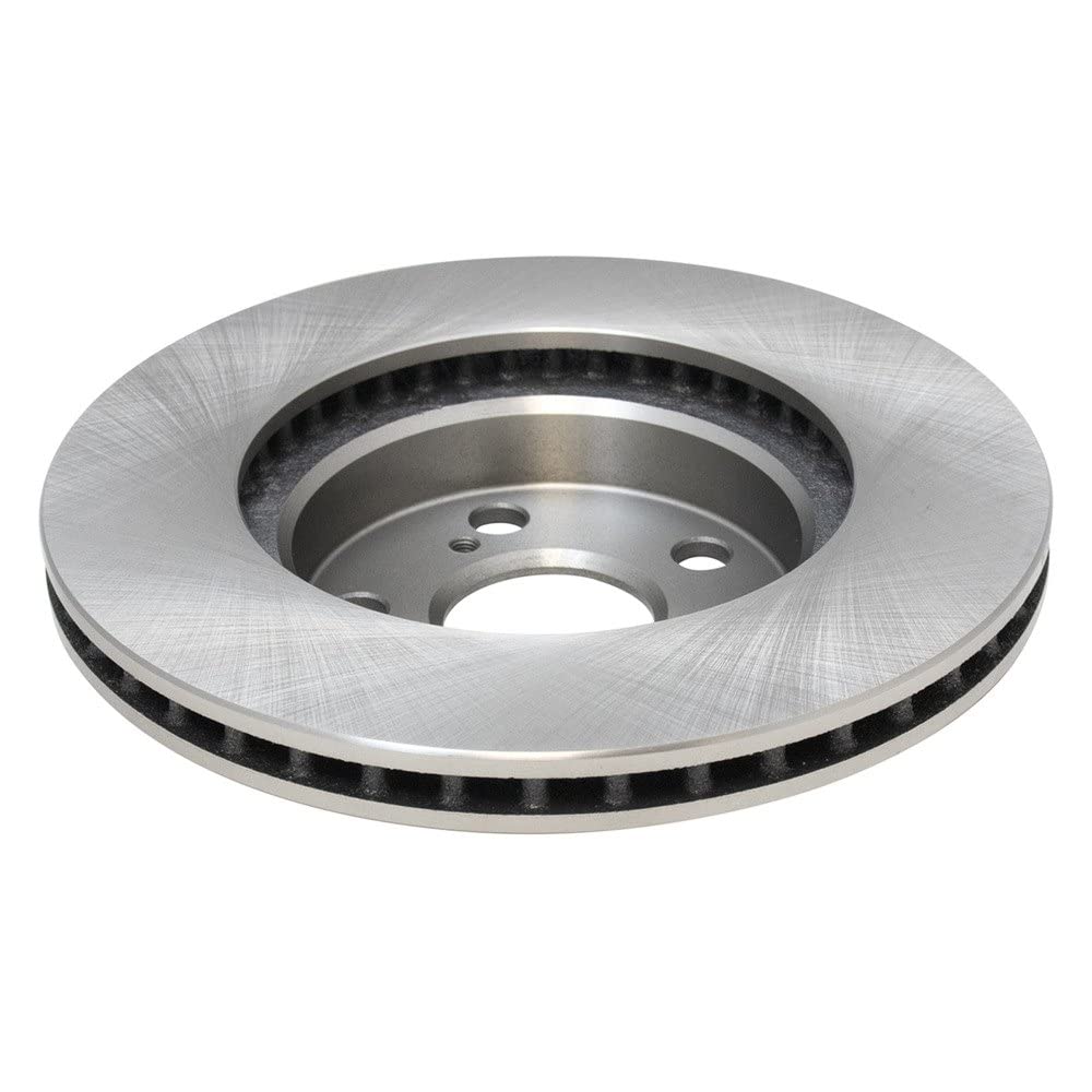 Trq Front Brake Rotors Set Vented Compatible With 2004-2009 Toyota Prius