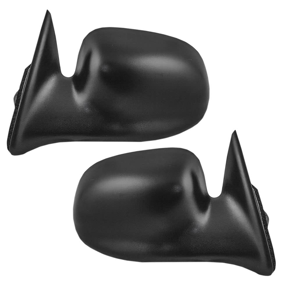 Replacement Set Driver And Passenger Power Side View Mirrors 5X7 Textured Compatible With 1997-2000 Dakota 1998-2000 Durango 551