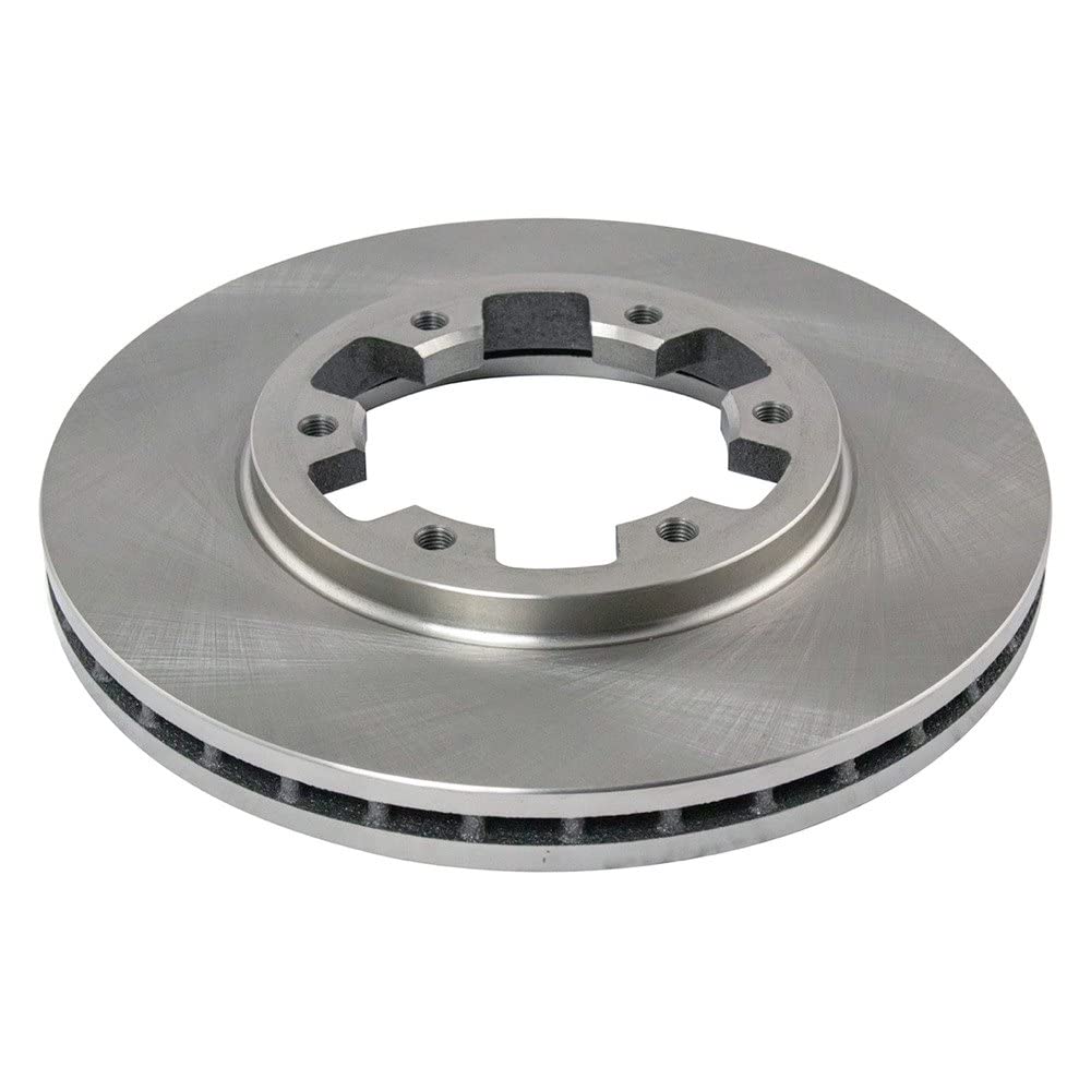 Trq Front Brake Rotors Set Vented Compatible With 1986-1994 Nissan D21 1999-2002 Frontier 1987-1995 Pathfinder 1995-1997 Pickup