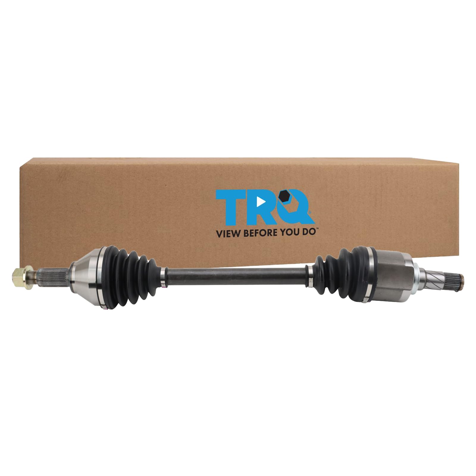 Trq Front Left Cv Axle Shaft Assembly Driver Side Compatible With 2011-2017 Nissan Quest
