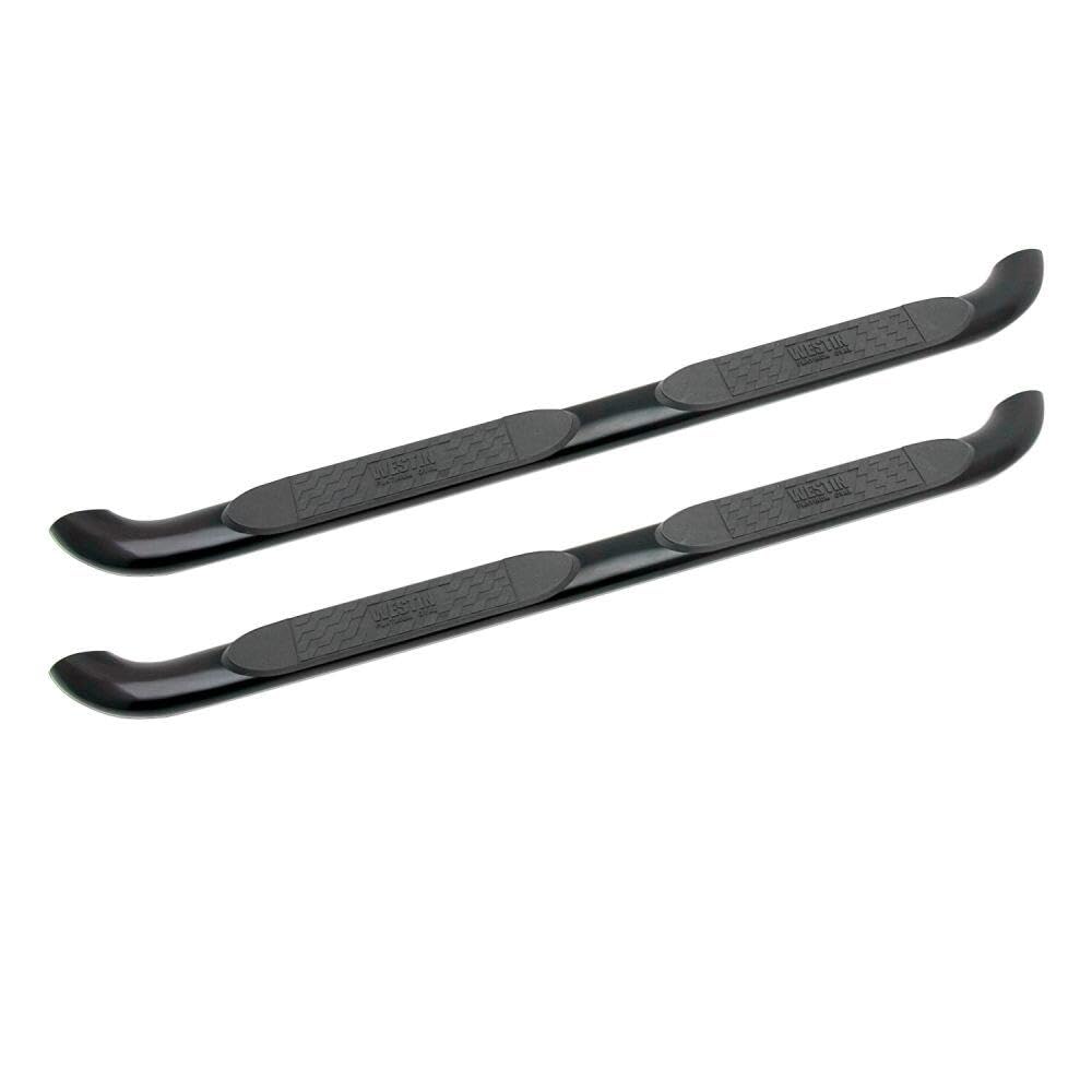 Westin 21-2775 Platinum 4 Oval Nerf Bars Fits 2005-2023 Tacoma Double Cab Black Pair