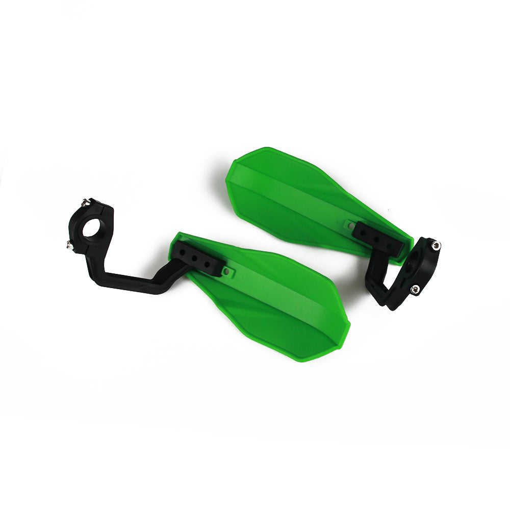 AnXin Green Motorcycle Handguards for 7/8 & 1 1/8 Handlebar - Universal Fit for KLX, KX Dirt Pit Bikes & ATVs