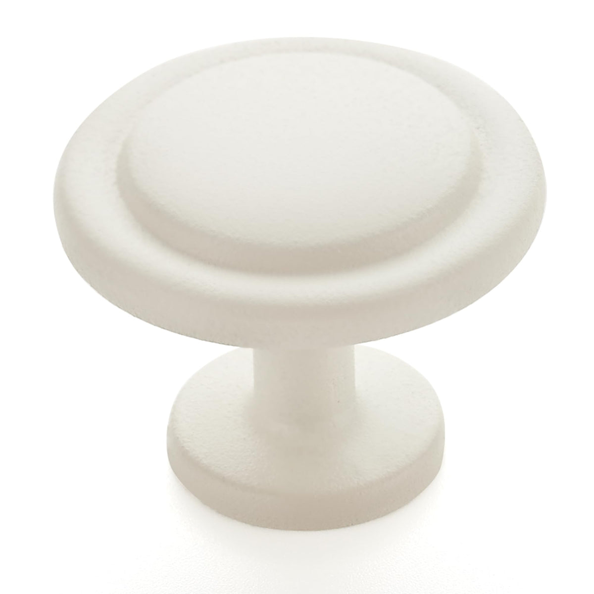 Ravinte 1 Pack 1-1/4 Inch Kitchen Cabinet Knobs Drawer Knobs Dresser Knobs White Frosted Zinc Knobs Drawer Pulls Door Knobs Dresser Drawer Handles Knobs For Dresser Drawers