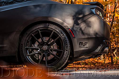 Diode Dynamics Smoked Led Sidemarkers Compatible With Chevrolet Camaro 2016-2023