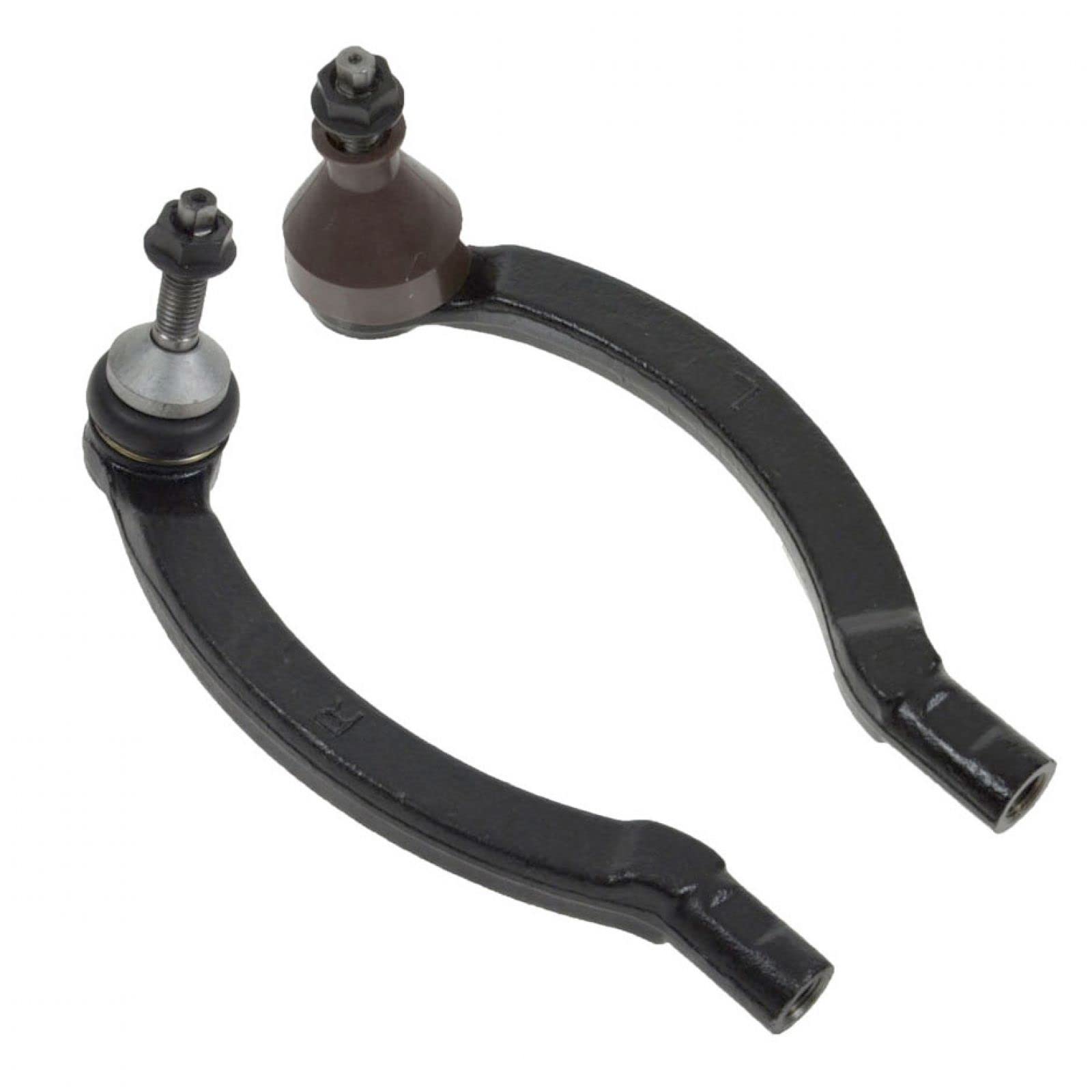 Trq Front Inner And Outer Tie Rod Set Compatible With 2001-2009 Volvo S60 2000-2006 S80 2001-2007 V70