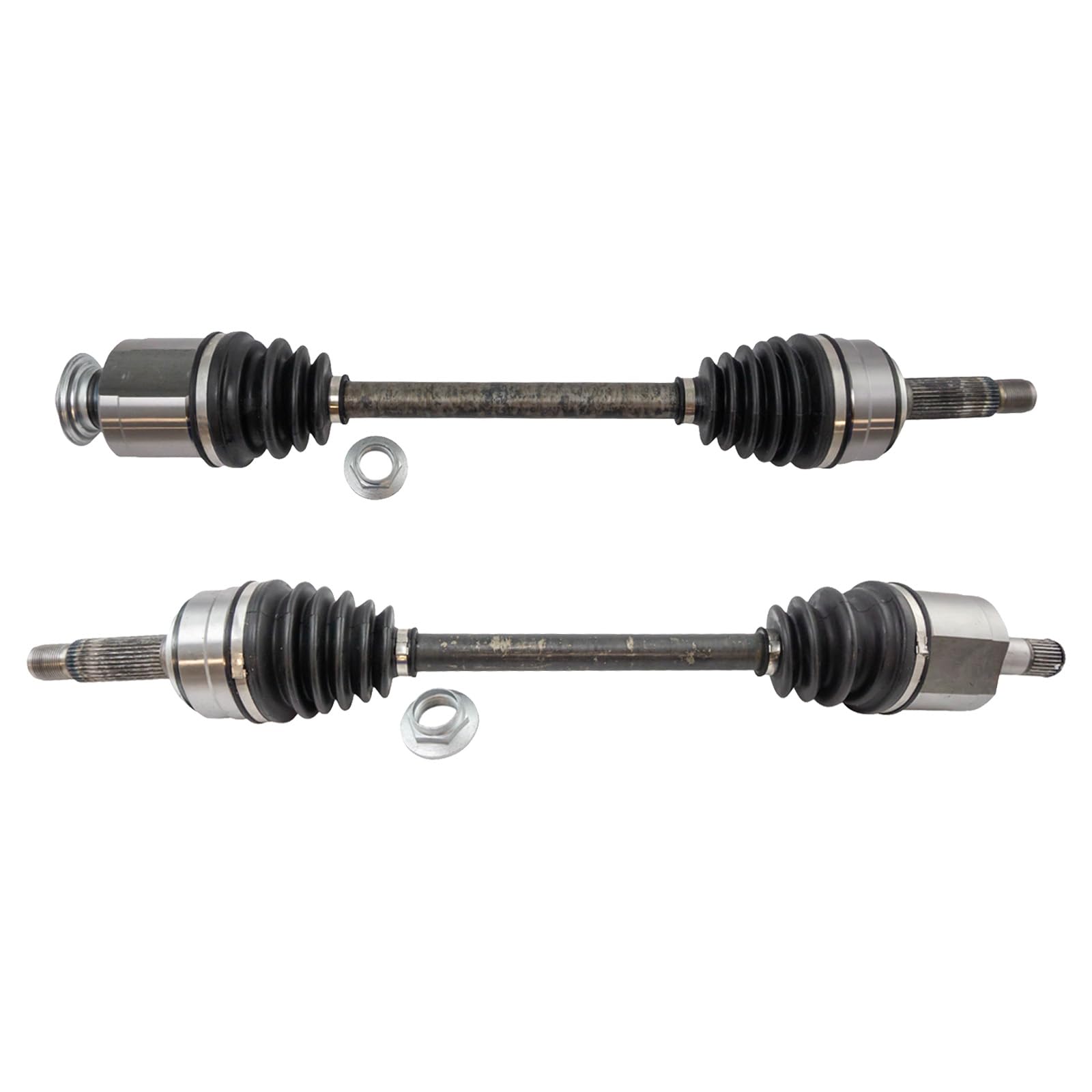 Trq Front Cv Axle Shaft Assembly Set Compatible With 2007-2009 Acura Mdx 2009-2011 Honda Pilot