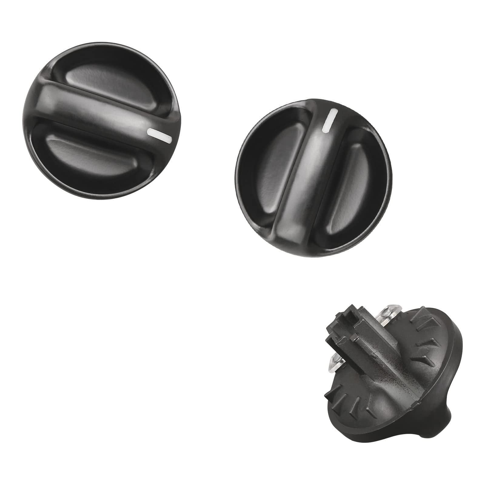 Osompar Ac Climate Control Knob Compatible With Toyota Tundra 2000 2001 2002 2003 2004 2005 2006 Replaces 55905-0C010,Air Conditioner Climate Control Knob Switch,3Pcs