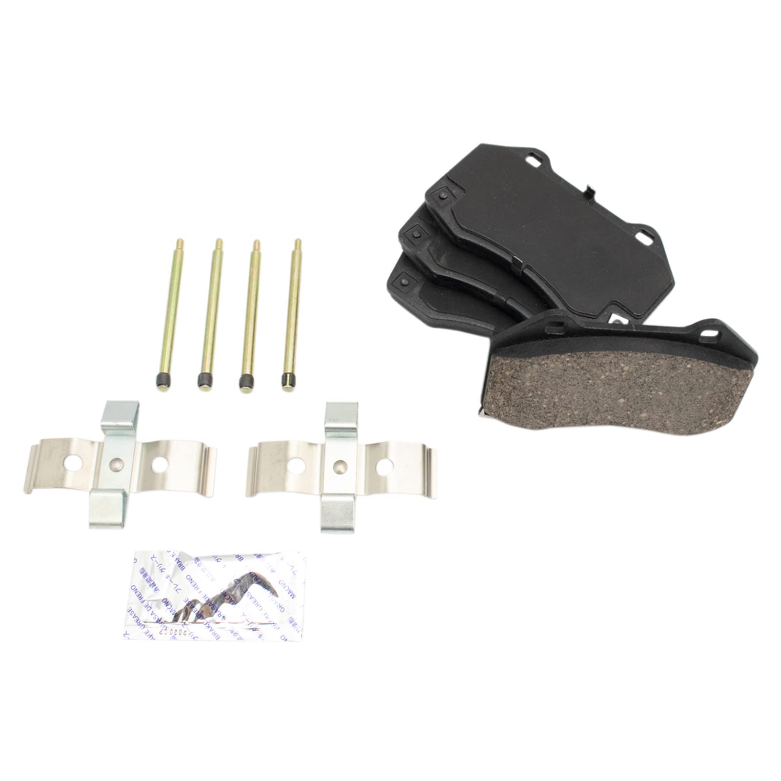 TRQ Front Brake Pads Ceramic Compatible with 2016-2019 Mazda MX-5 Miata