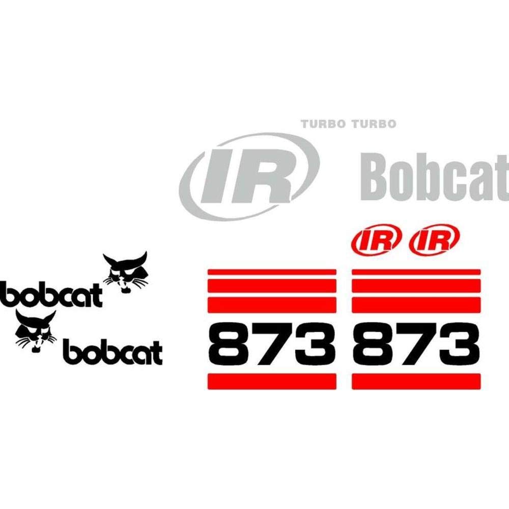 Raparts 873 Ns Fits Bobcat Excavator Turbo Engine Decal Set Whole Machine