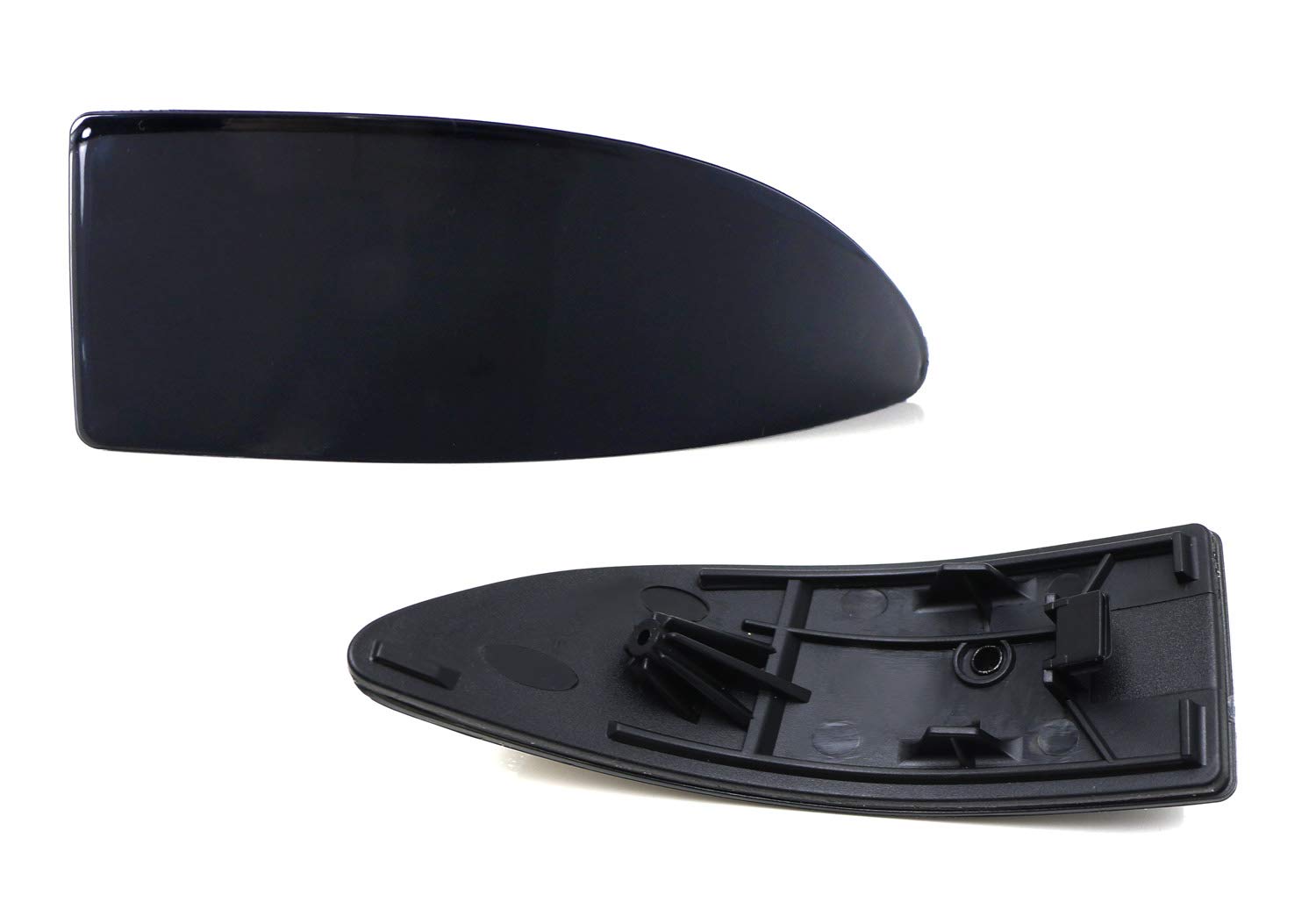 Ijdmtoy Smoked Lens Rear Bumper Reflector Lenses Compatible With 2006-2013 Lexus Is Is250 Is350, Oe-Spec Lh Rh Assembly