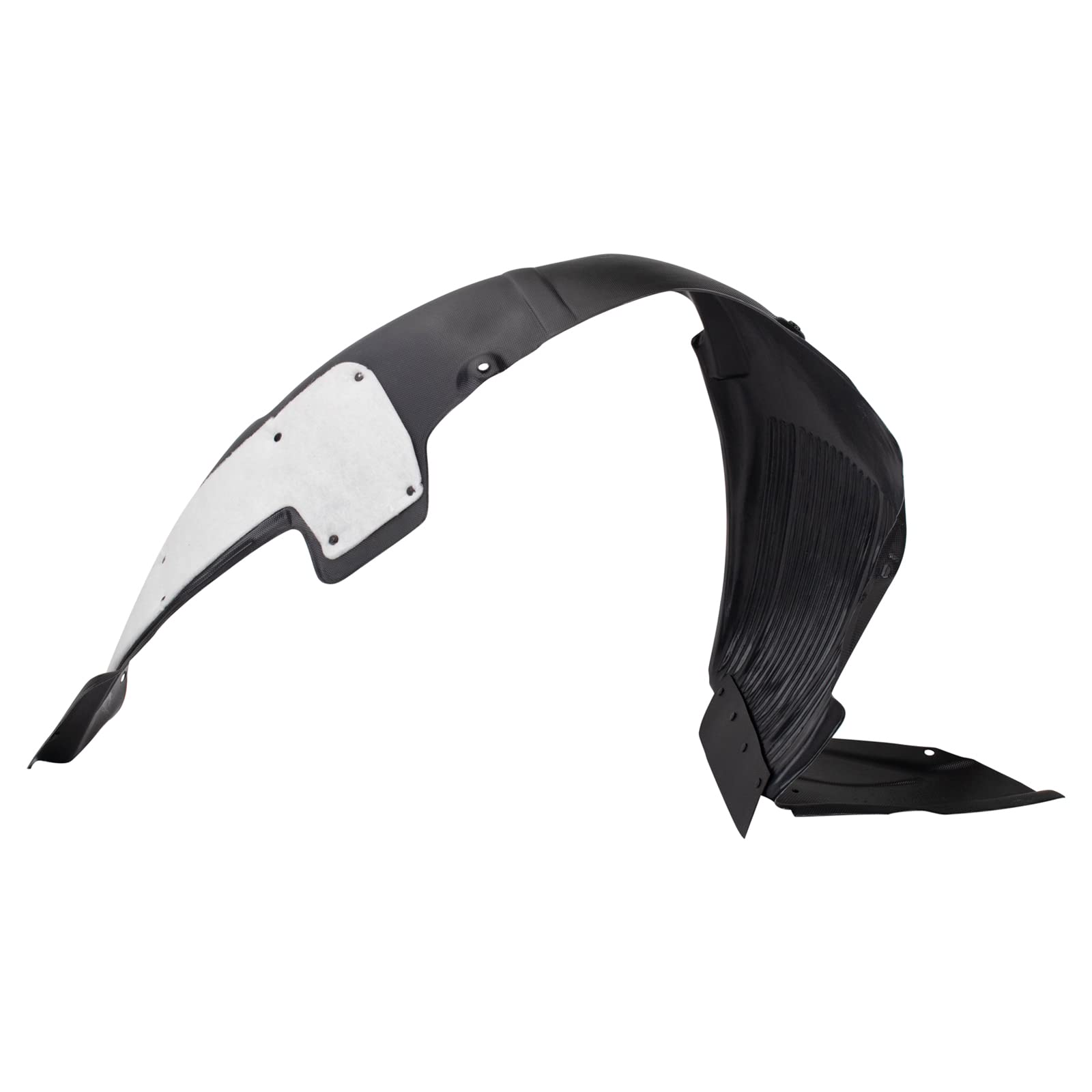 Trq Inner Fender Liner Set Compatible With 2013-2017 Hyundai Elantra Gt Hy1248157 Hy1249157