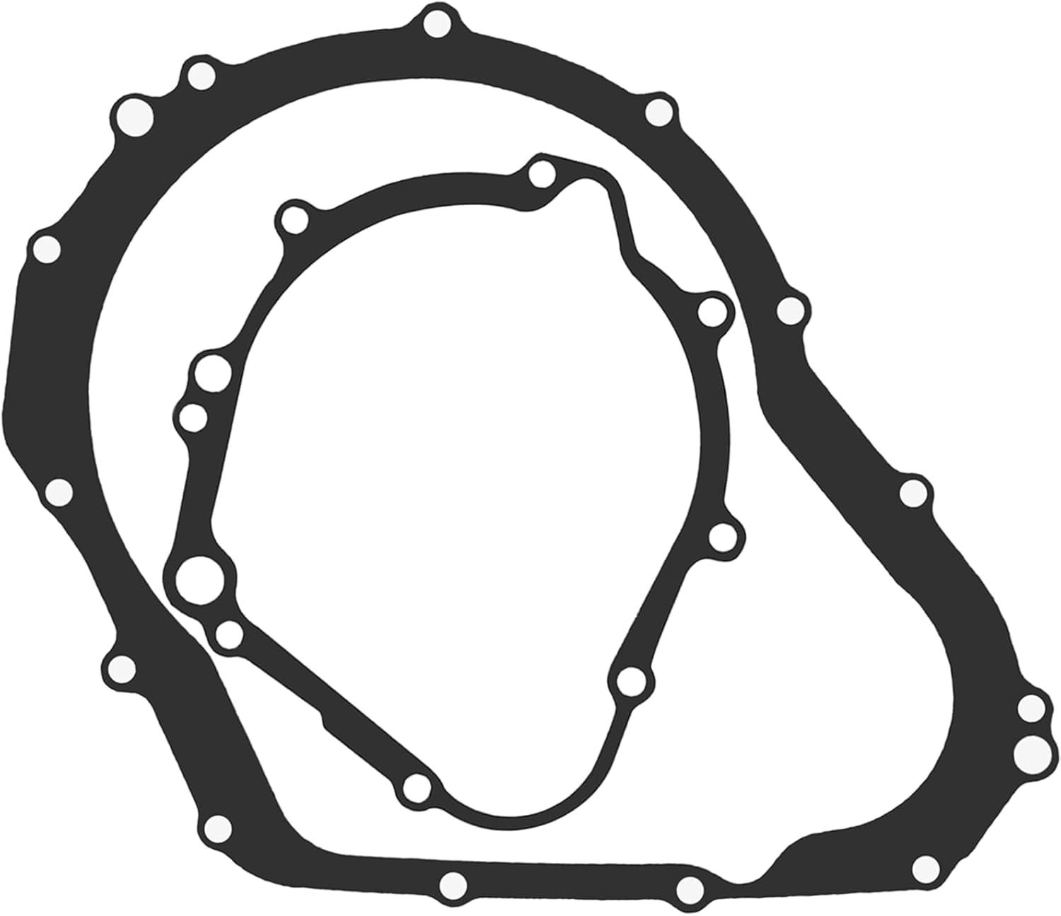 VPZMT Replacement Clutch Cover/Crankcase Cover Gasket for 2006-2024 suzuki GSXR600 GSXR750 /GSX-R 600 GSX-R 750, Replace OEM#114