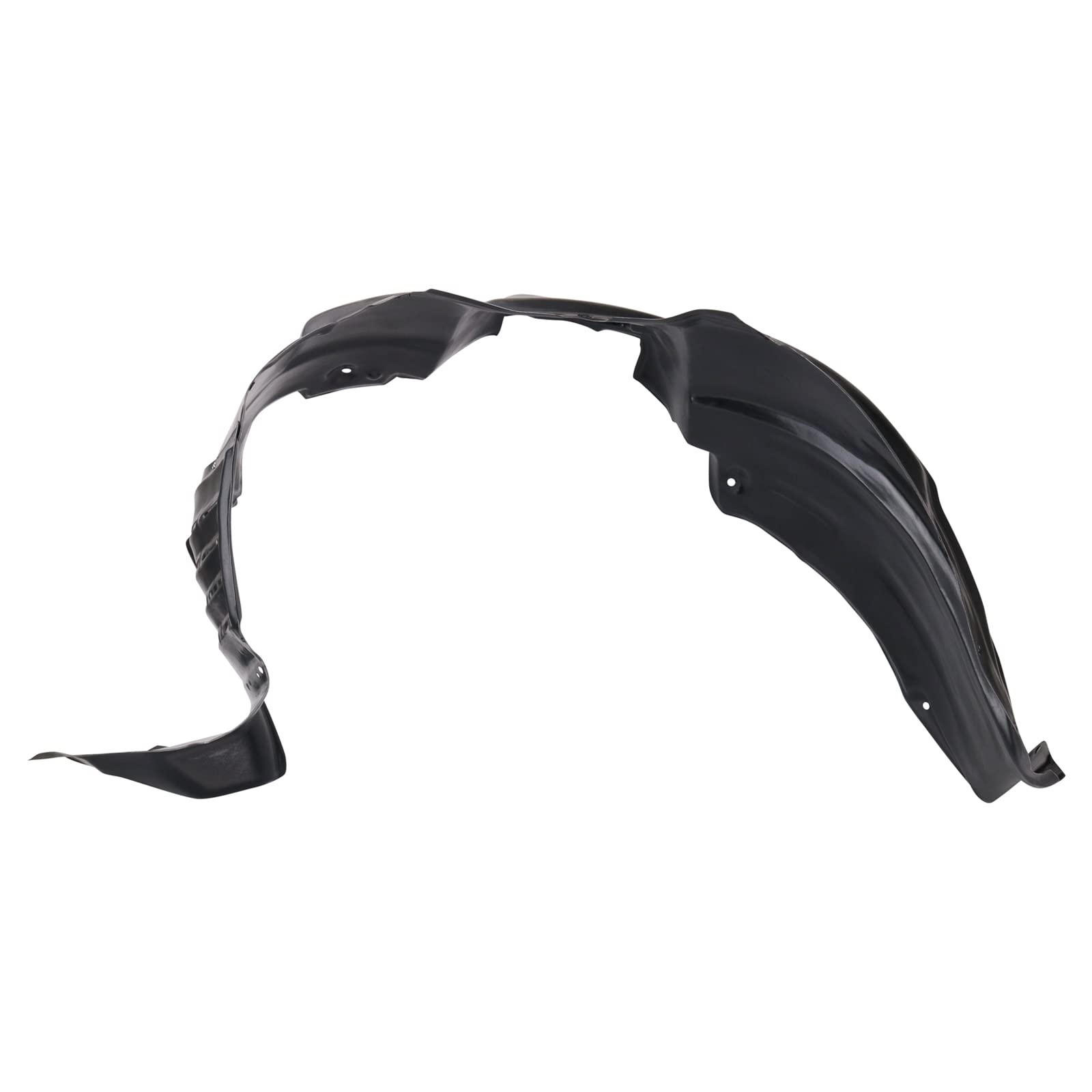 Trq Front Inner Fender Liner Set Compatible With 2004-2007 Toyota Highlander To1250113 To1251113