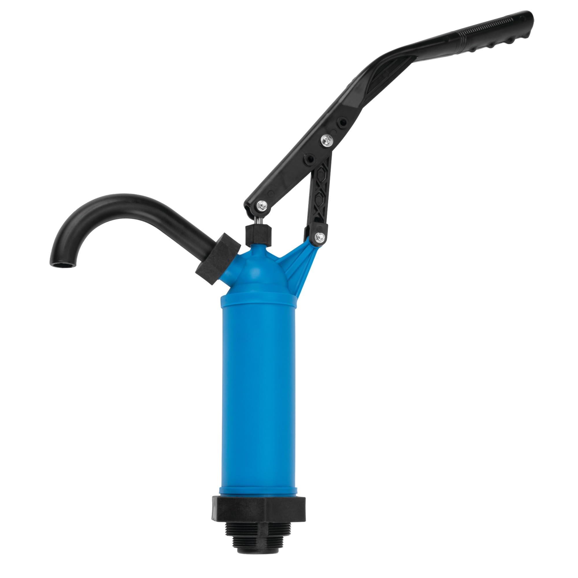 Performance Tool W54268 Blue General Purpose Lever Action Barrel Drum Pump - Fits 5 To 55 Gallon Drums