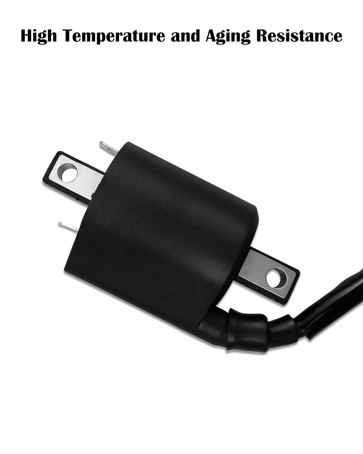 Tikscience Ignition Coil And Spark Plug Fit For Yamaha Gas Golf Cart G2 G5 G8 G9 G11 G14 1985-1996, Replace J38-82310-20-00