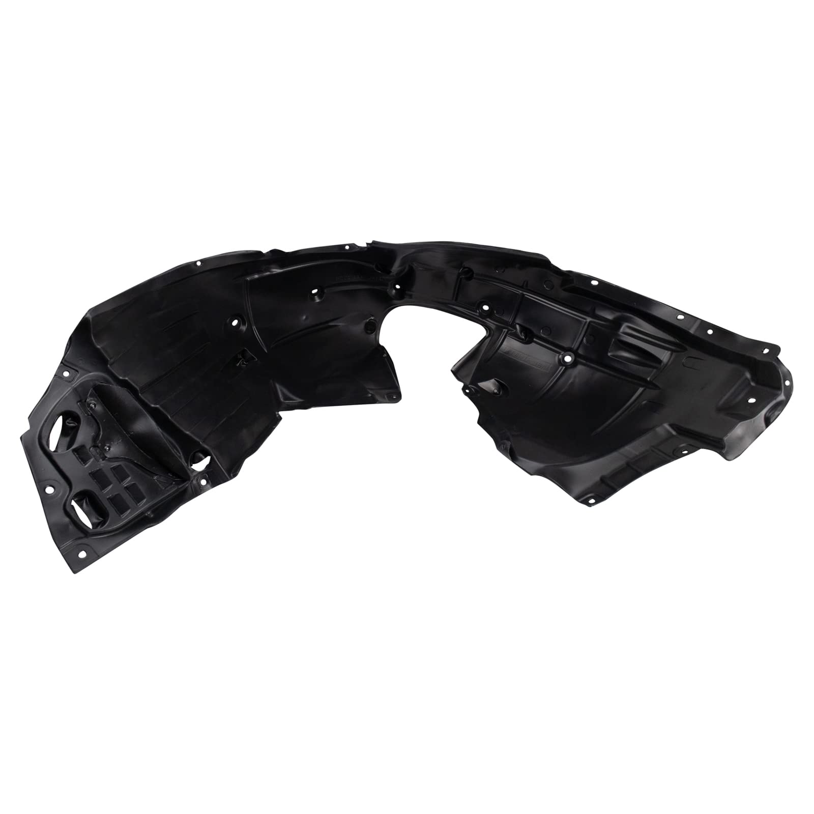 Trq Front Inner Fender Liner Set Compatible With 2018-2020 Honda Civic Ho1248185 Ho1249185