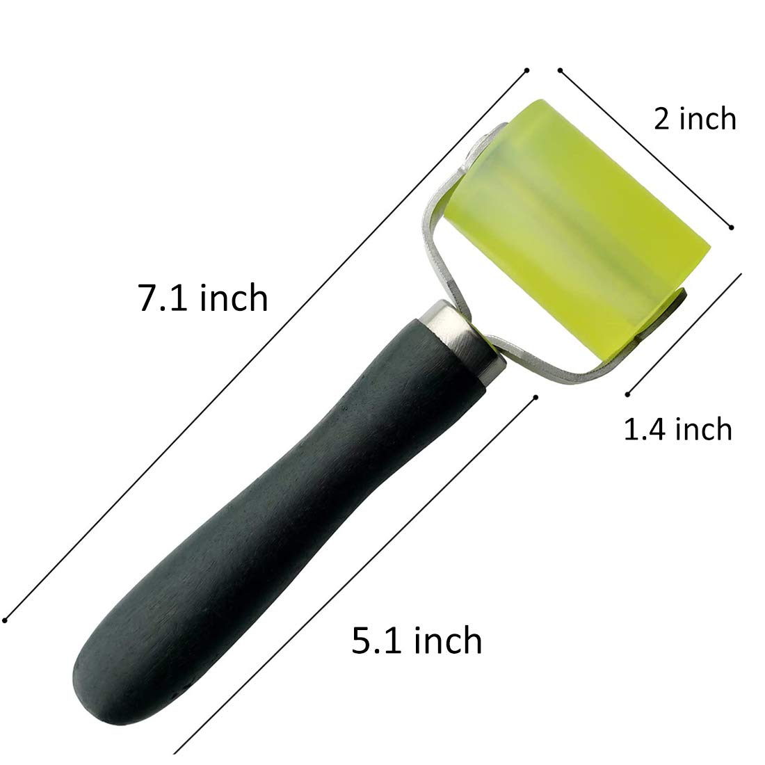 Xtozon Rubber Seam Roller for Car Sound Deadening, Noise Filter & Heat Insulation - Ideal for Auto Audio & Wallpaper Applications