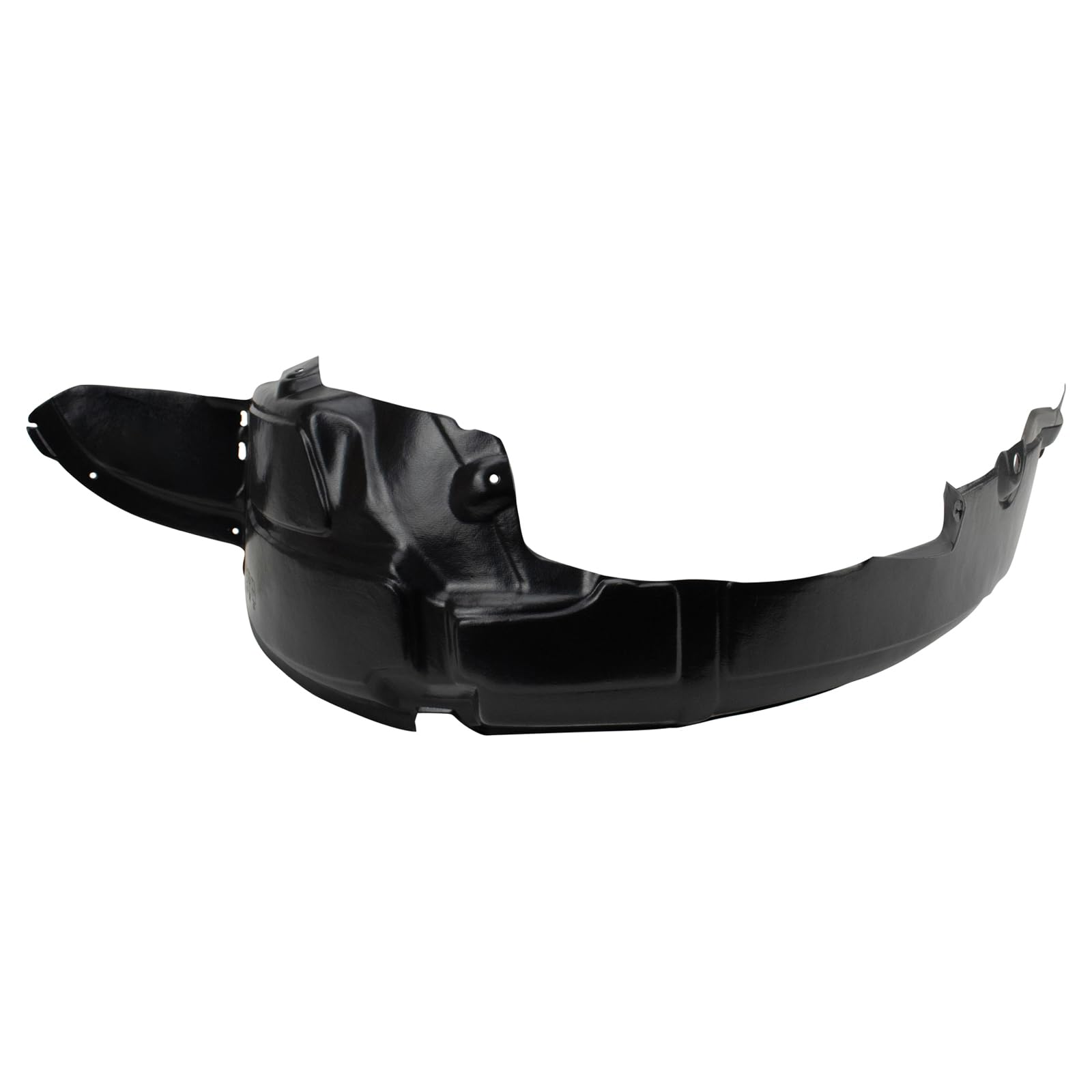 Trq Front Inner Fender Liner Set Compatible With 2012-2013 Hyundai Accent Hy1248122 Hy1249122