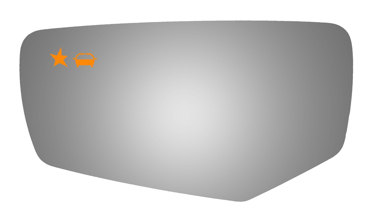 Burco 4645B Side View Mirror W/Blind Spot Cadillac Ats 2015-2019 Driver