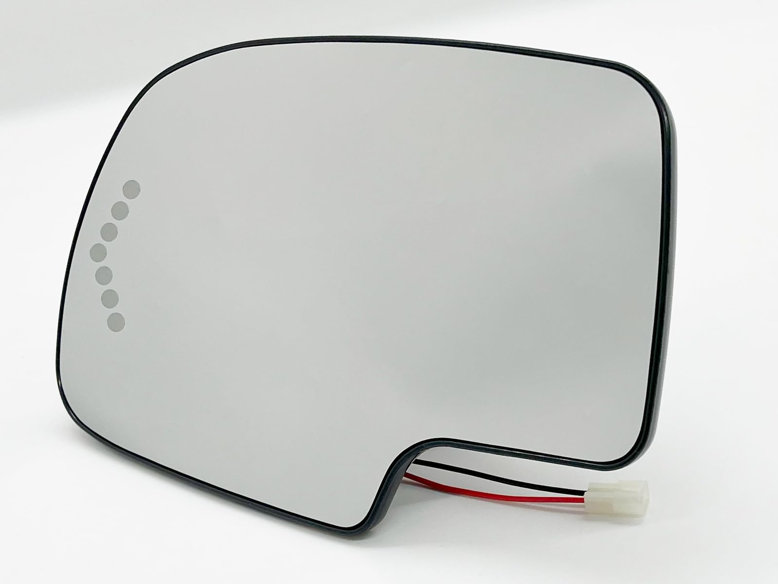 APA Replacement Mirror Glass for 2003-2006 TAHOE YUKON ESCALADE AVALANCHE SUBURBAN Power Heated with LED Signal Driver Left Side