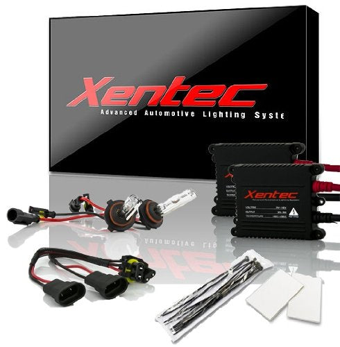 Xentec 9005 Green HID Xenon Bulb Bundle with 55W EP Alloy Slim Ballast (Also fit 9011,9055,9145,HB3,H12)