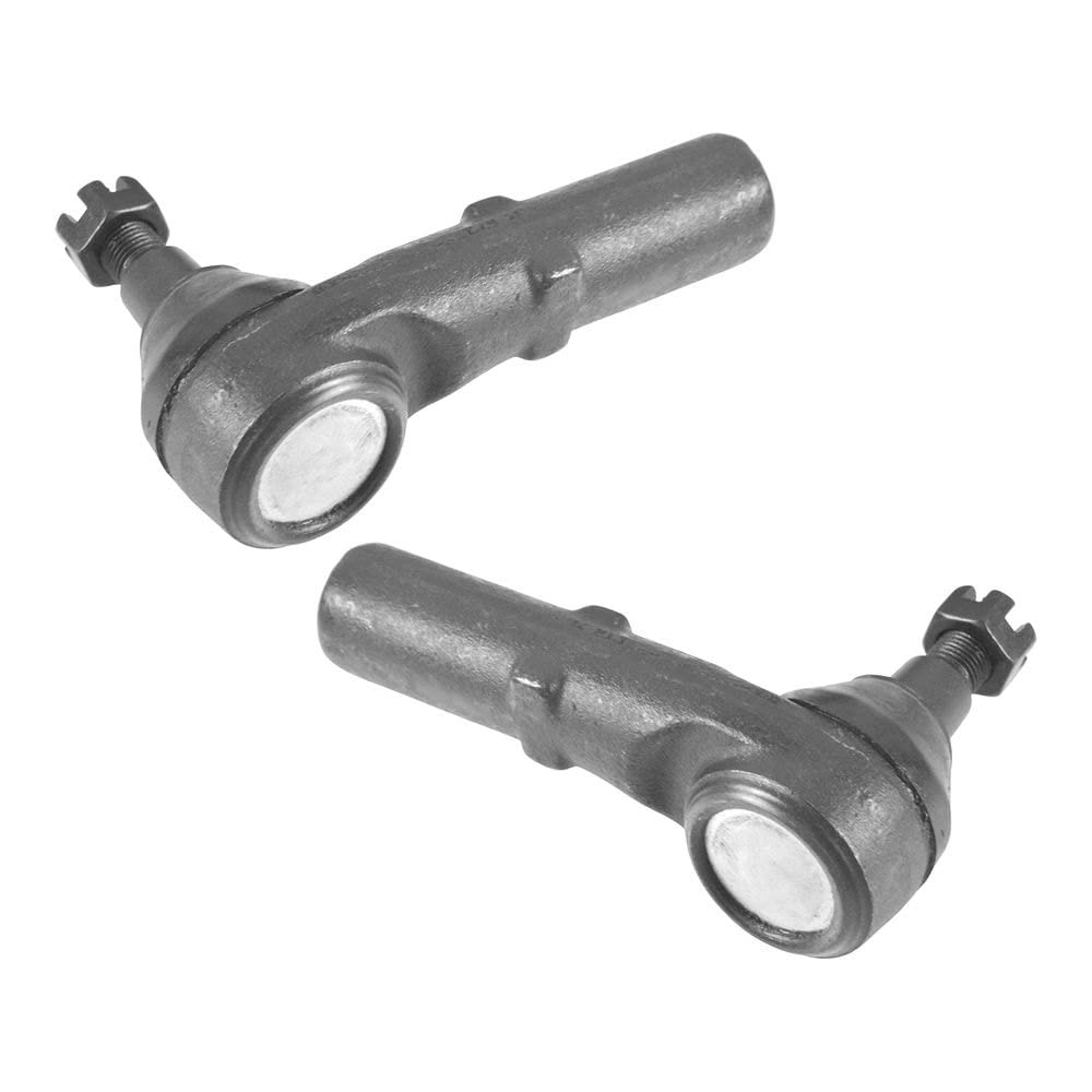 TRQ Front Outer Tie Rod Set Compatible with 1997-2000 Ford Contour 1999-2002 Mercury Cougar Mystique