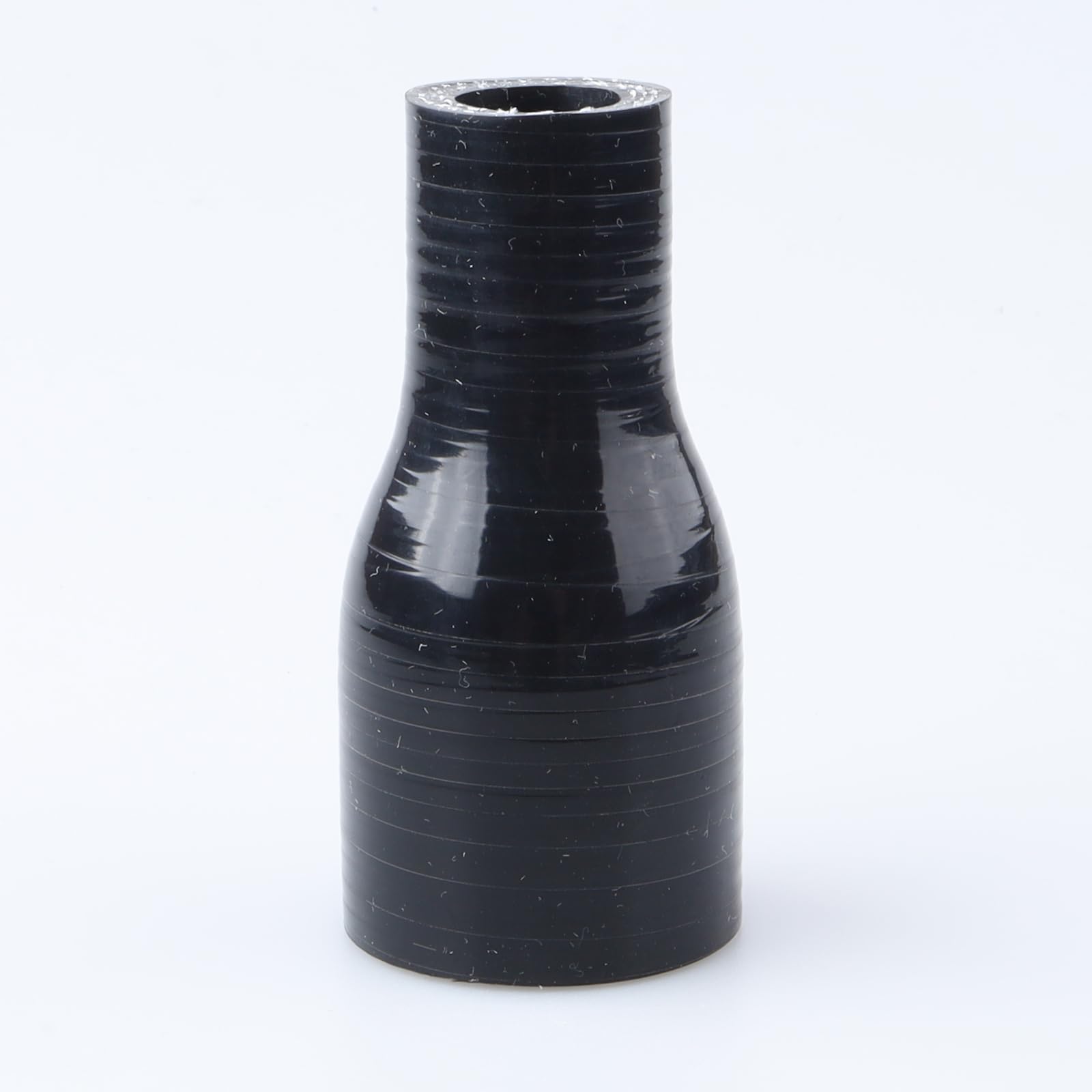 Ac Performance Id 1-3/16'' To 5/8'' (30Mm To 15Mm) Silicone Hose Straight Reducer 3-Ply Reinforced Black, 3'' Length