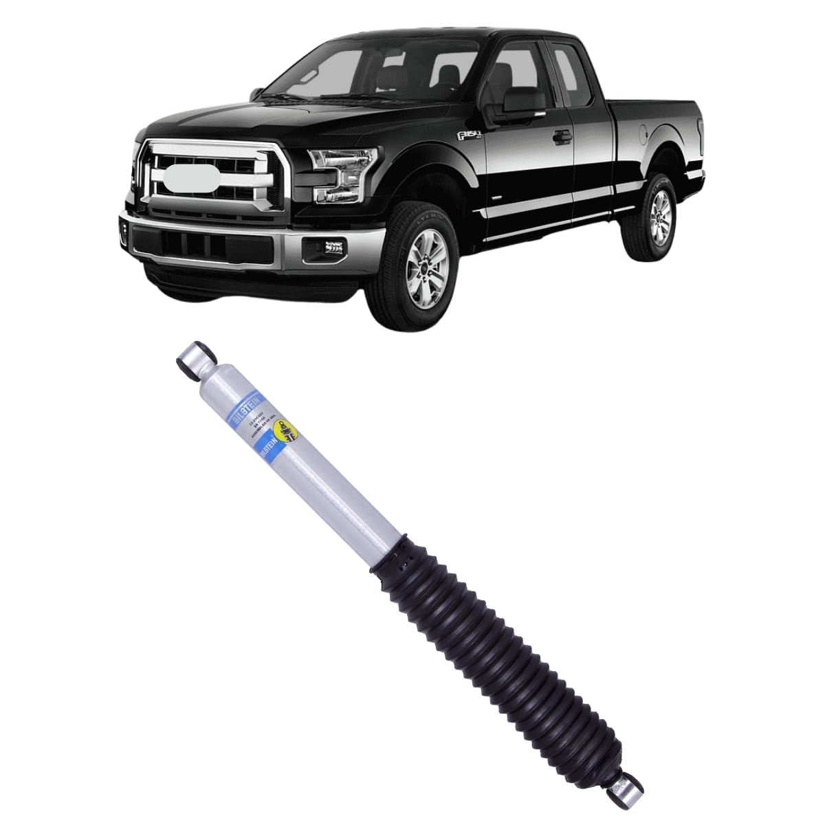 Bilstein 5100 Series 2014 Ford F-150 2Wd Rear Shock Absorber 0-1In Lift (33-286525)