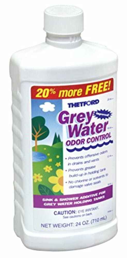 Grey Water Odor Control - Rv Grey Water Tank Treatment, 24 Oz - Thetford 15842