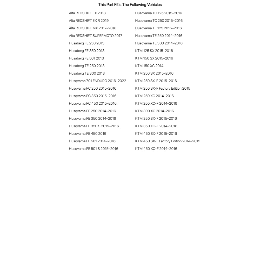 Tusk 4Cs Fork Cap Tool - Fits: Ktm 250 Sx-F 2015-2016