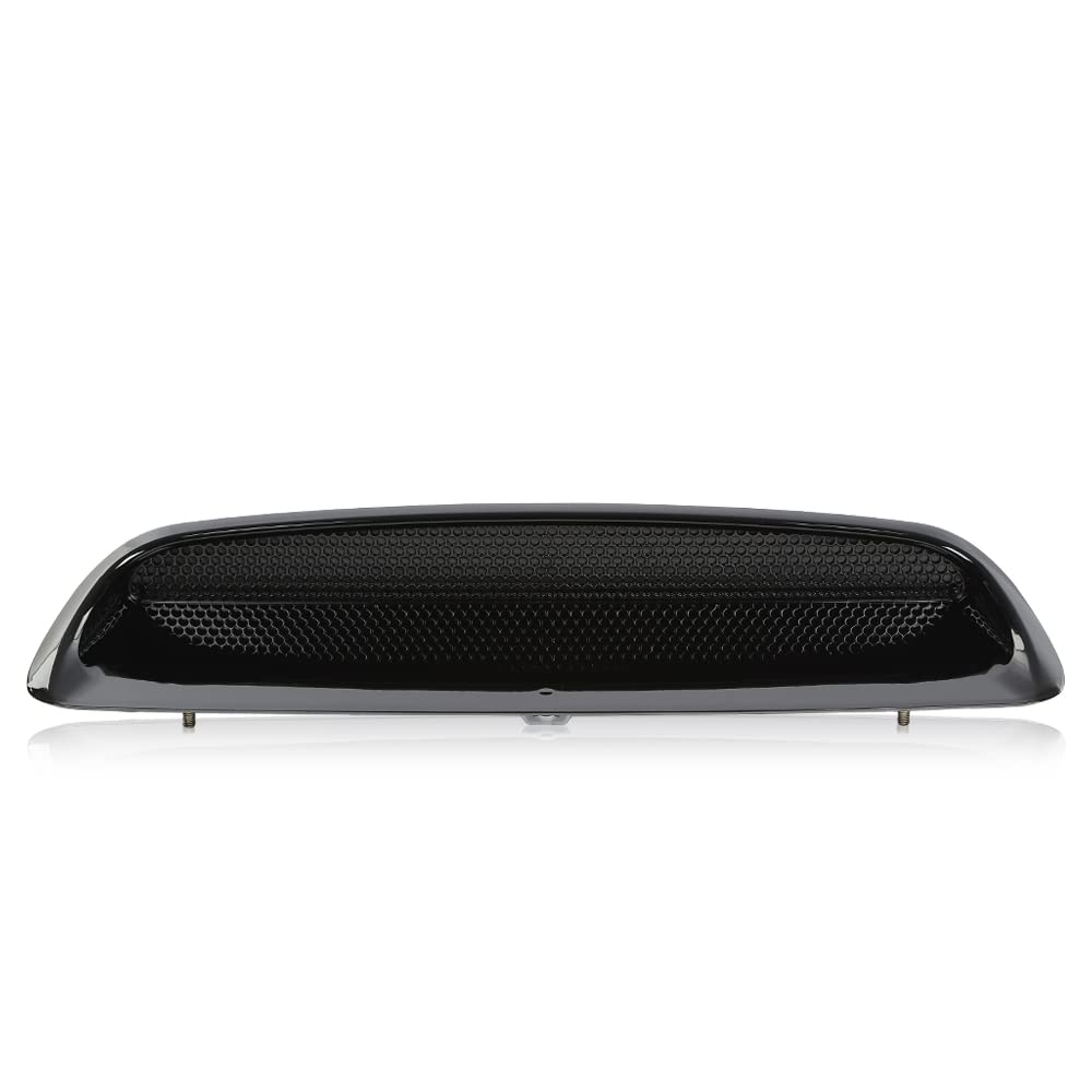 PIT66 Hood Scoop Bulge Kit Compatible with Toyota Tacoma 2005-2011, 76181-35050-A1 Black