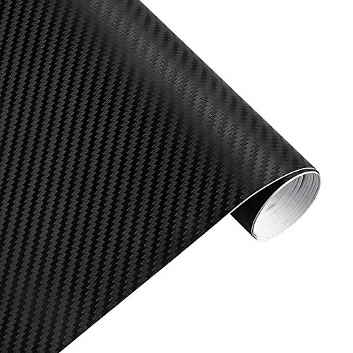 Xyc Compatible With Chevrolet 2 Pcs Carbon Fiber For Chevy Bowtie Emblem Overlay Sheets Front/Back Vinyl Decal Wrap