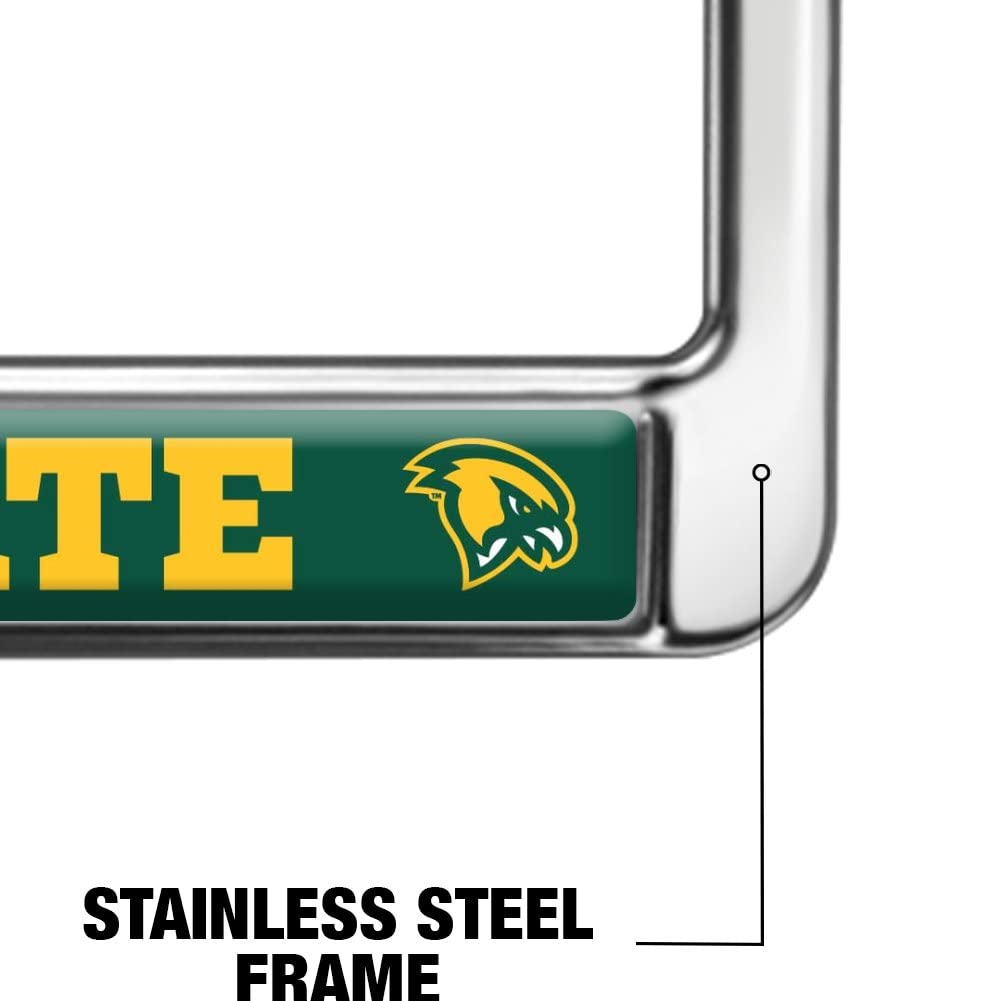 Fitchburg State Alumni Logo Full Size Standard License Plate Metal Frame