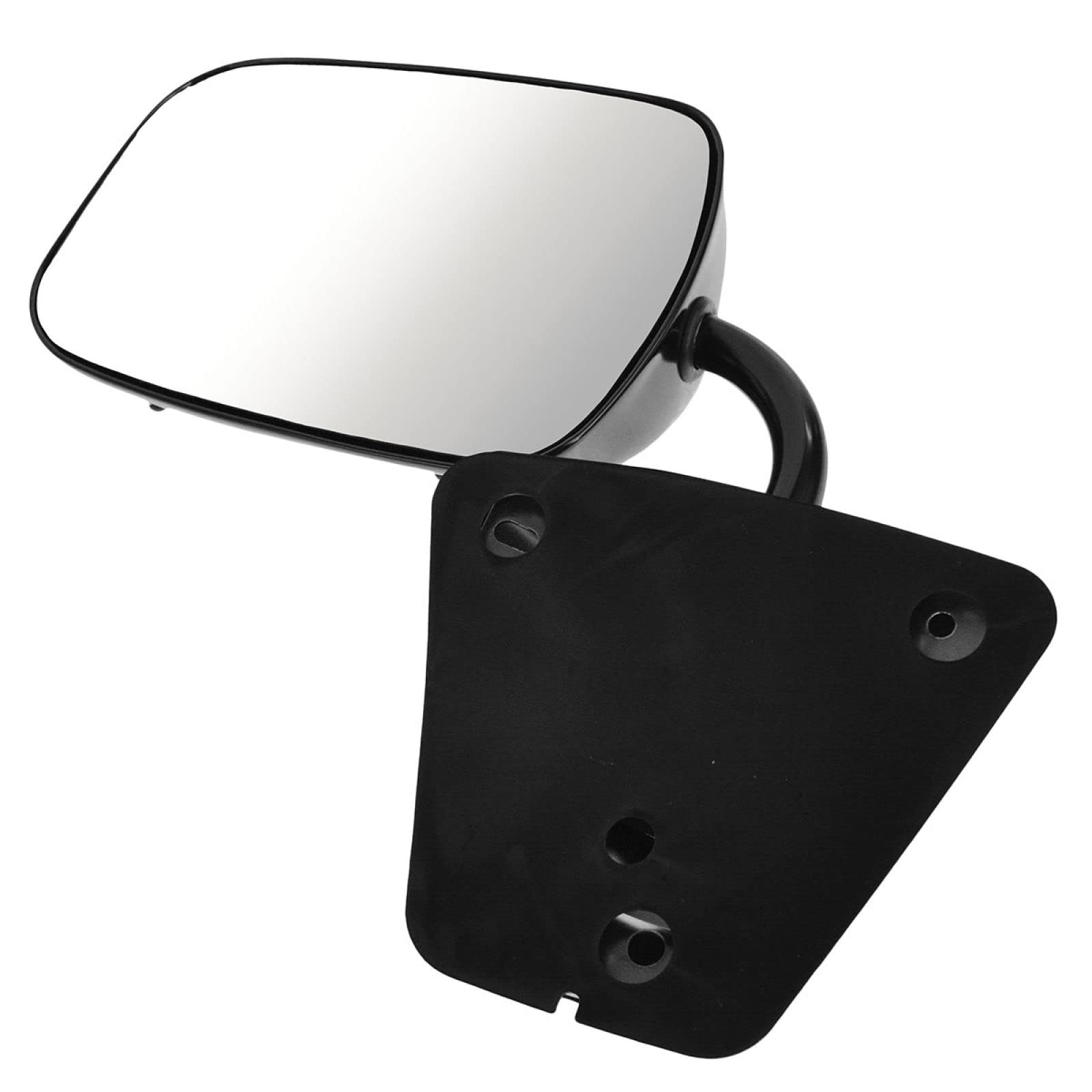 Trq Mirror Without Convex Glass With Black Cover Compatible With 73-91 Chevrolet Gmc Gm1320223